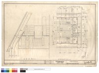 藏品(禮拜堂伍層平面圖，墻剖面圖)的圖片