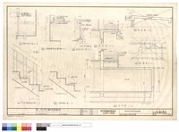 藏品(墻剖面圖及樓梯詳圖)的圖片