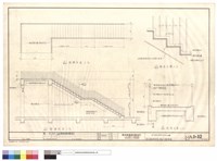 藏品(室外樓梯剖面、平面、大樣詳圖)的圖片