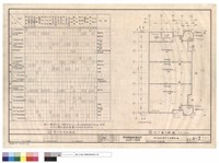 藏品(室內材料粉餅表,地下層平面圖)的圖片