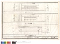 藏品(東.西側立面圖,南.北剖面圖)的圖片
