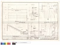 藏品(觀眾席欄杆,樓梯詳圖,冷氣機口,樓梯及扶手詳圖)的圖片