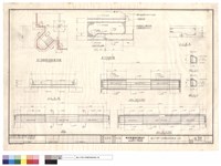 藏品(地下室樓梯間基礎結構平面圖，地下室底版詳圖，a-a、b-b剖面，4G3'，SEC 2-2，4G4，4G7)的圖片