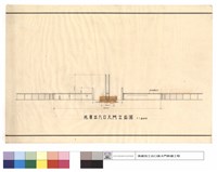 藏品(汽車出入口大門立面圖)的圖片