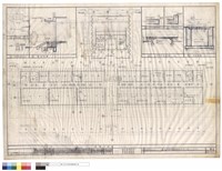 藏品(底層平面圖,墻剖面圖,大門平台剖面圖,陰井詳圖,大門平台預鑄踏步,大門平台詳細,暗溝詳細及剖面圖)的圖片