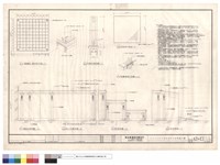 藏品(壓鑄型鋁合金地板,防震椼條,蜂巢板及電纜線開孔詳圖,牆角,封口收邊及階梯,斜坡詳圖)的圖片