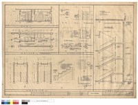 藏品(樓踢平面,剖面,廁所平面,剖面及搗擺磨石子版接頭大樣)的圖片