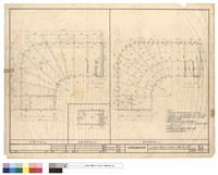 藏品(基礎、金庫夾層、二層結構平面)的圖片
