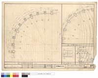 藏品(貳、叁層弧形門窗平面圖，鋁窗立面，鋁窗門立面)的圖片