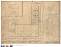 藏品(平面圖(壹層)、室內粉刷表)的圖片