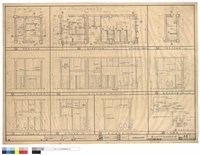 藏品(浴廁平面圖、剖面圖)的圖片