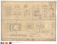 藏品(清水紅磚隔墻詳圖，花磚幕墻及黑板，陰井，水溝詳圖)的圖片