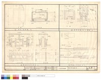 藏品(屋頂水箱,抽風坑口及壁爐屋頂煙囪,石材詳圖)的圖片