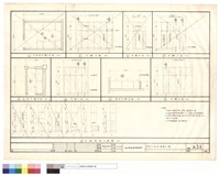 藏品(主臥室衣櫥平面,立面圖,臥室及客房衣櫥平面,立面圖,衣櫥剖面示意圖)的圖片