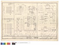 藏品(全花磚立面,剖面, 曬衣架詳圖)的圖片