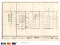 藏品(乙樓梯地下室,壹層,看台,踏步平面)的圖片