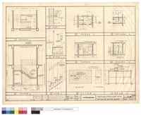 藏品(樓梯,浴廁詳圖,屋頂平面圖,總剖面圖)的圖片