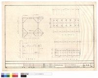 藏品(地下室結構平面,地下室支撐平面,支撐詳圖)的圖片