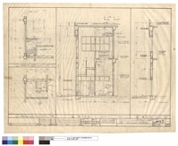藏品(底層,二樓廁所平面圖,廁所及牆剖面圖)的圖片