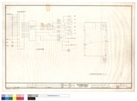 藏品(音響系統示意圖,地下層播音系統配置平面)的圖片
