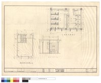 藏品(招待所平面圖,浴廁平,剖面)的圖片