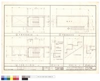 藏品(甲樓梯及電梯間平面,樓梯踏步,扶手,踢腳大樣)的圖片
