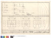 藏品(柱,基礎配筋詳圖,及A.B型結構平面圖)的圖片