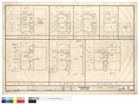 藏品(地下室,壹層,貳層,參層,肆層,五層,屋頂及水箱頂平面圖)的圖片