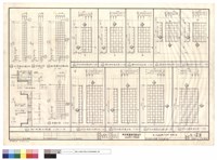 藏品(砌玻璃磚詳圖,空花磚牆立面)的圖片