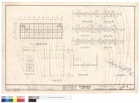 藏品(地下二樓結構平面圖,F23FS4~FS9基礎版配筋詳圖)的圖片
