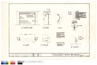 藏品(電動捲門平面,立面,剖面圖.門軌詳圖.座版詳圖)的圖片