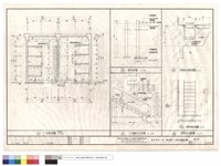 藏品(丁浴廁平面圖,曬衣架詳圖,入口樓梯,扶手詳圖,浴室排水溝詳圖)的圖片