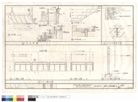 藏品(花台詳圖A,B,C欄杆詳圖,地坪伸縮縫詳圖)的圖片