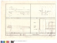 藏品(殘障坡道平面,剖面,立面詳圖,扶手大樣,屋頂水箱剖面圖)的圖片
