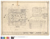 藏品(樓層平面,落水系統,室內粉飾表)的圖片