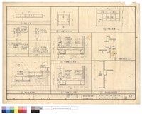 藏品(窗, 踏步,布告欄立面及剖面詳圖)的圖片