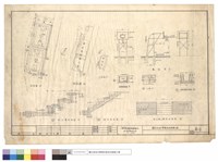 藏品(觀眾席及踏步正面,剖面圖)的圖片