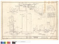藏品(水處理機器配置,流程平,側面圖)的圖片