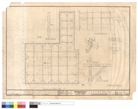 藏品(基礎開挖臨時支撐結構平面圖)的圖片
