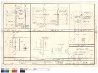 藏品(一層地下室平面,各向立面,剖面,防火大樣)的圖片