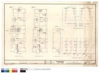藏品(一至五層,地下層排水平面圖,給水及排水系統昇位圖)的圖片