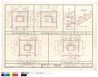 藏品(甲梯各層平面圖,甲梯扶手大樣,踏步大樣)的圖片