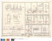 藏品(圍牆立,剖,平面)的圖片