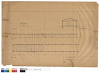 藏品(手工藝工廠平面,立面圖,側面,剖面圖)的圖片