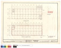 藏品(A部份一樓至地下室及基礎結構平面圖)的圖片