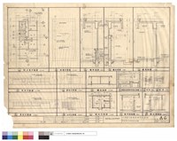 藏品(辦公室平面,立面,屋頂平面及剖面圖)的圖片