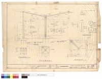 藏品(甲倉庫傘型結構詳圖及甲乙倉庫外牆配筋)的圖片