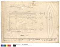 藏品(甲,以倉庫樑版典型剖面,結構配筋詳圖)的圖片