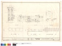 藏品(推拉鋁窗,防盜鐵柵立面)的圖片