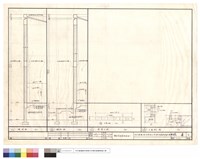 藏品(墻剖面、高窗立面、木窗剖面)的圖片